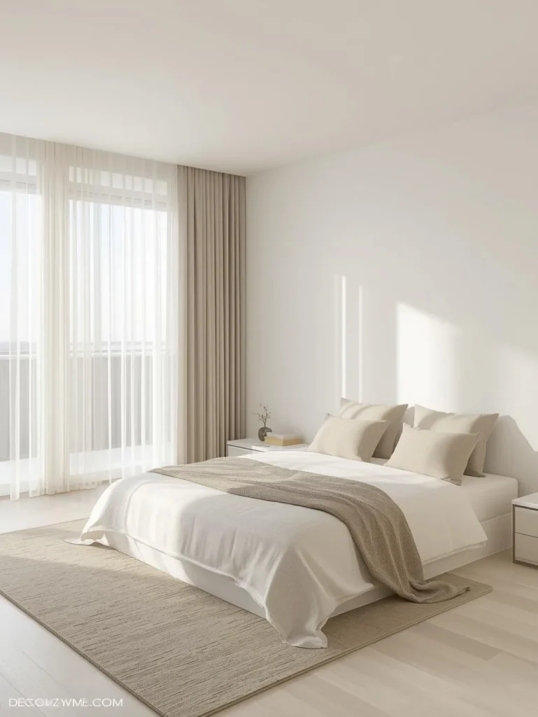 1. Modern Minimalist Color Palette That Expands Space