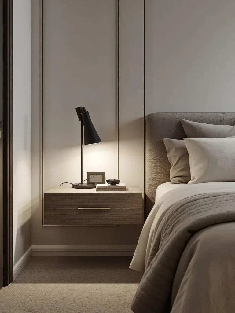 10. Floating Nightstands