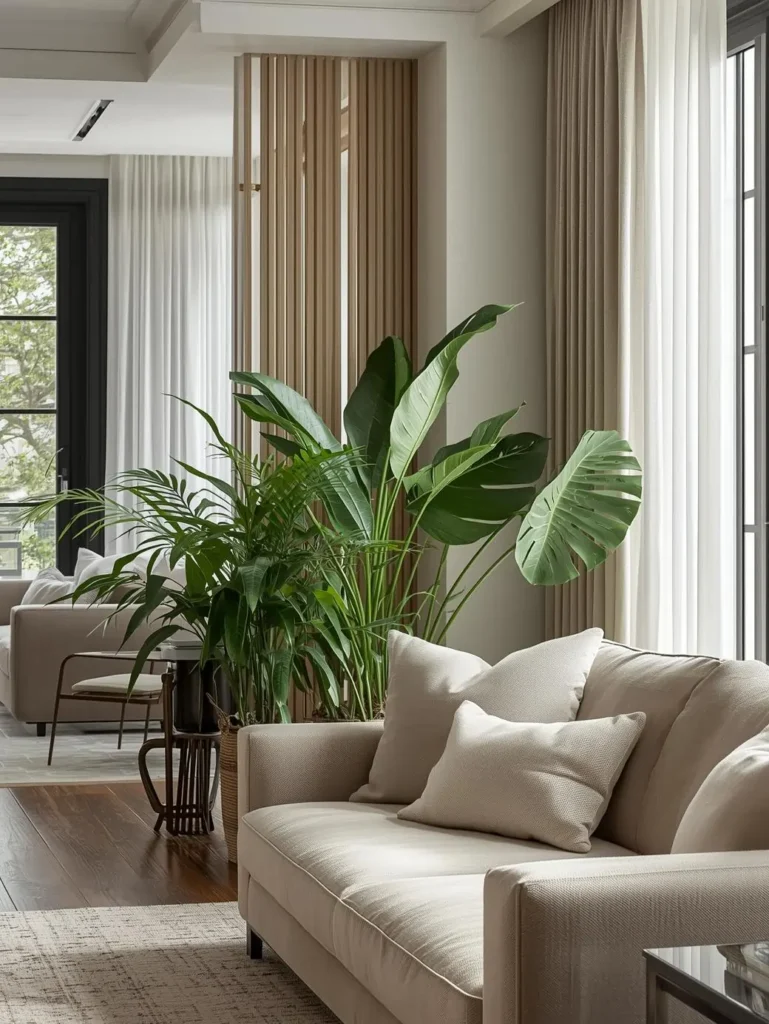 12. Add Indoor Plants (Yes, Even Fake Ones)