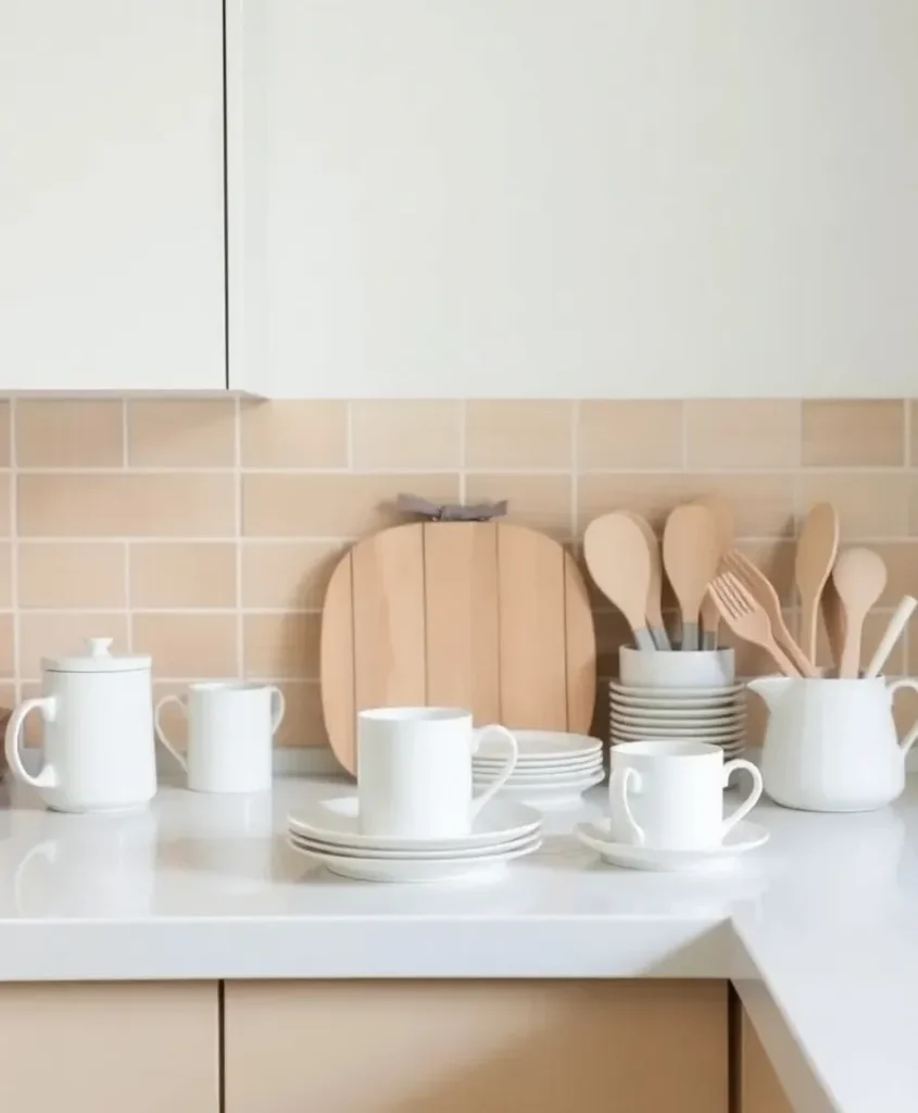 12. Use Matching Kitchenware