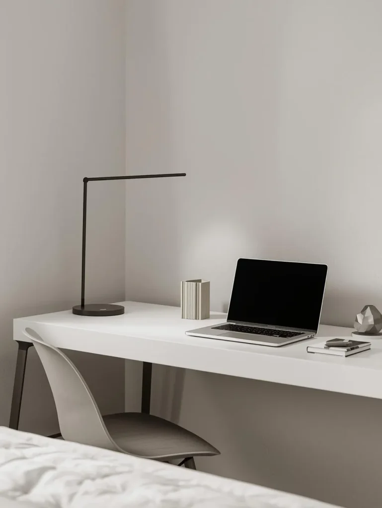 14. Clean Desk Setup for Productivity Corner