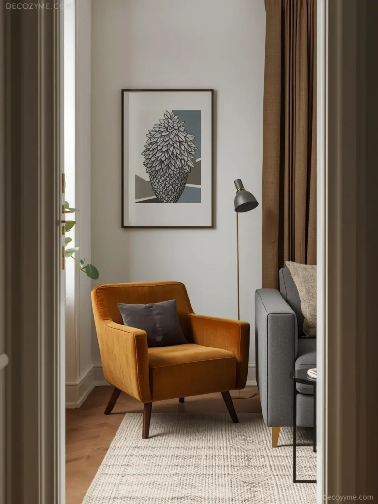 18. Add a Small Accent Chair