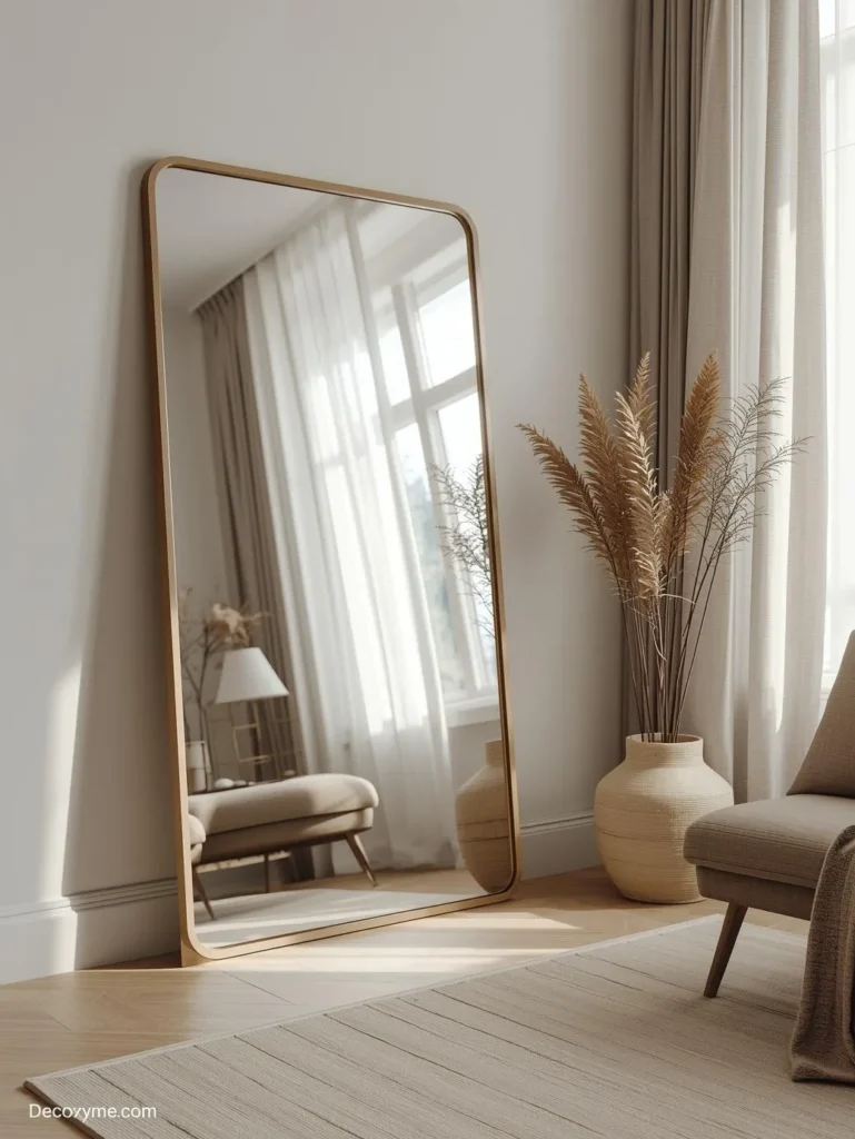 3. Add a Large Mirror