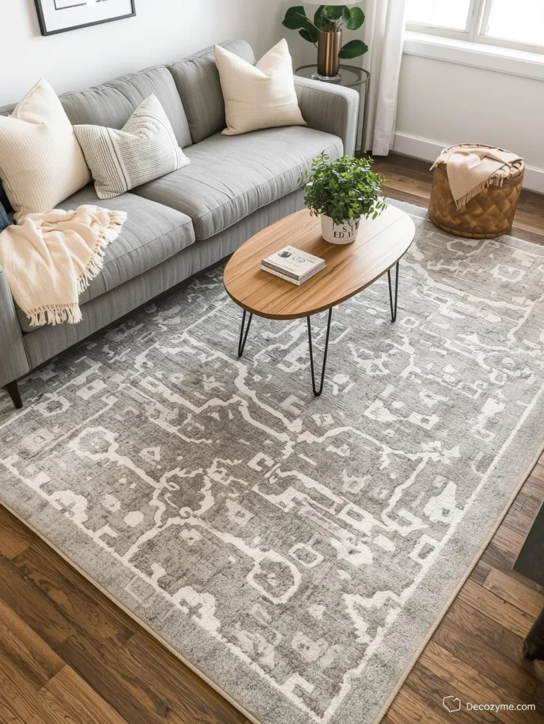 6. Add a Statement Rug