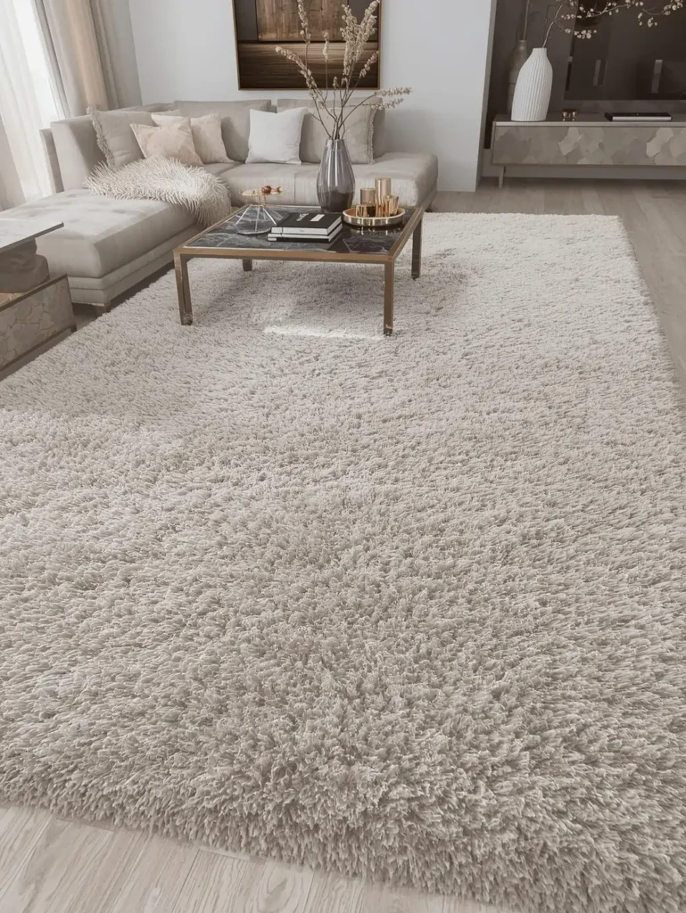 9. Add a Large Area Rug