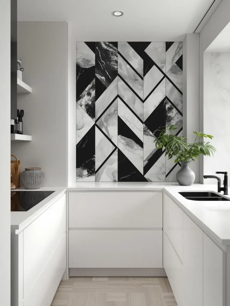 6. Add a Statement Backsplash